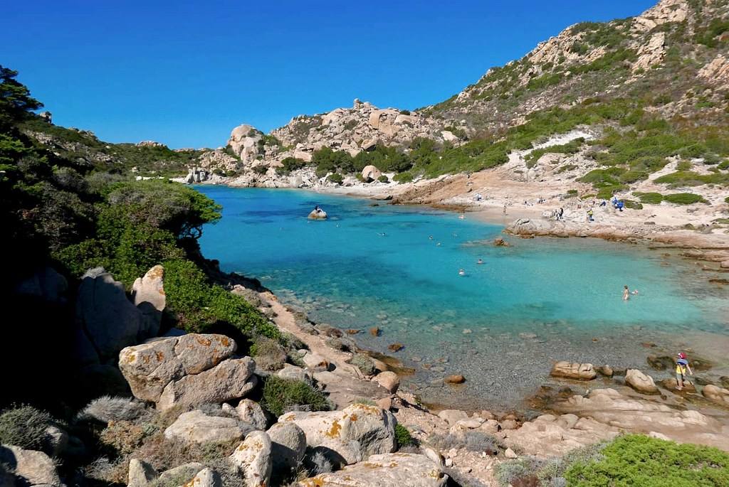 Cala Corsara on Spargi